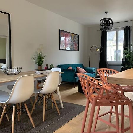 Appartements De Standing Centre Ville, Gare, Jardin,Terrasse Le Mans Bagian luar foto