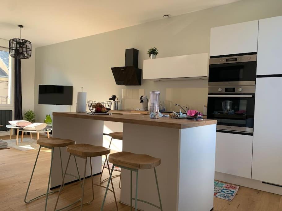 Appartements De Standing Centre Ville, Gare, Jardin,Terrasse Le Mans Bagian luar foto