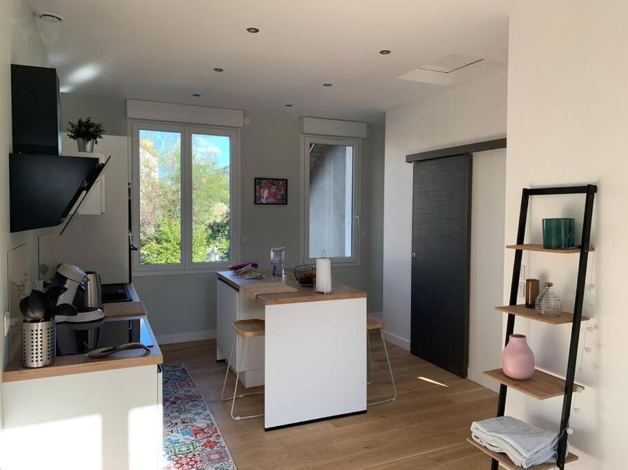 Appartements De Standing Centre Ville, Gare, Jardin,Terrasse Le Mans Bagian luar foto