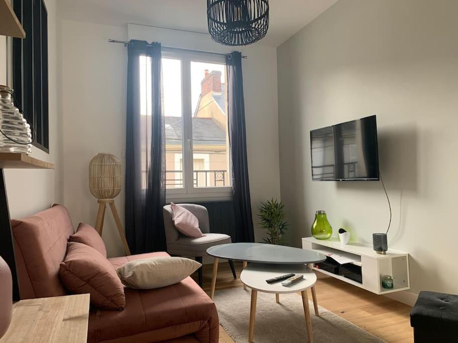 Appartements De Standing Centre Ville, Gare, Jardin,Terrasse Le Mans Bagian luar foto