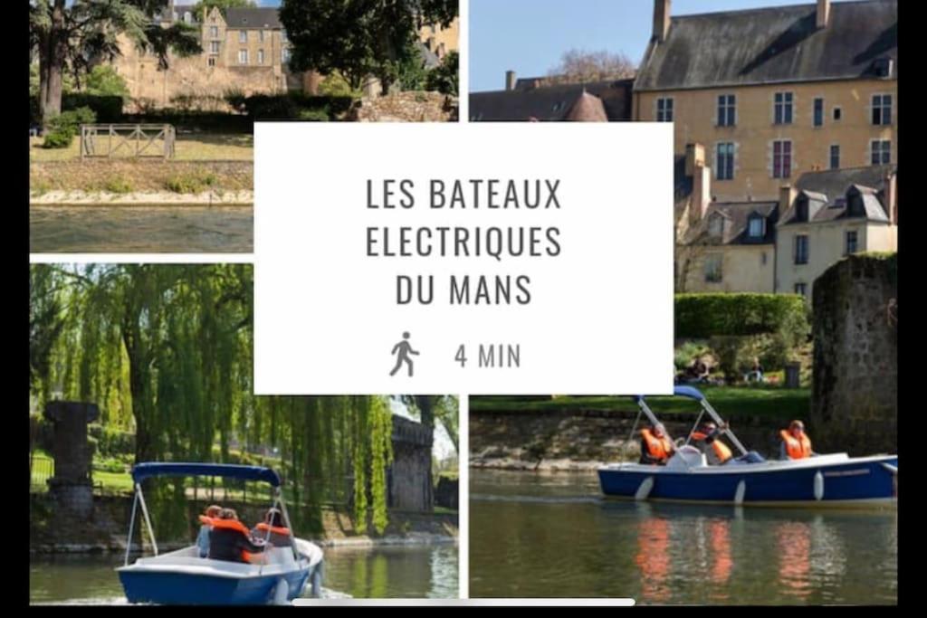 Appartements De Standing Centre Ville, Gare, Jardin,Terrasse Le Mans Bagian luar foto